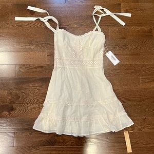 Reformation Maeve Dress - Cream, Size 4